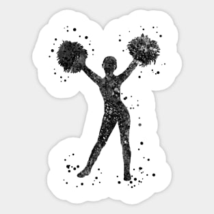 Cheerleader Sticker